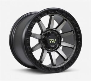 17X9 6X139.7 CB110MM -12MM MATTE BLACK