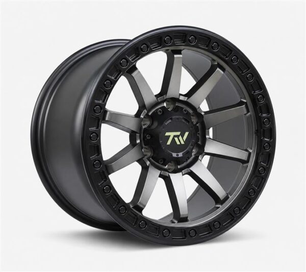 17X9 6X139.7 CB110MM -12MM MATTE BLACK