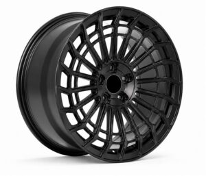18X8 5X112 CB66.56MM 40MM GLOSS BLACK