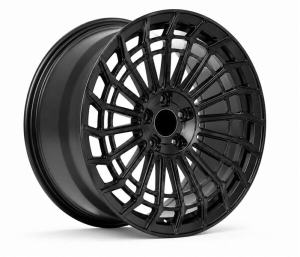 18X8 5X112 CB66.56MM 40MM GLOSS BLACK