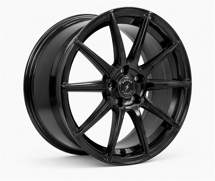 20X9 5X112 CB73.1MM 38MM GLOSS BLACK