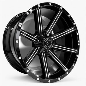 24x12 5x127 5x1397 saiyan wheels cb781mm 44mm black machinedmilled dot 1