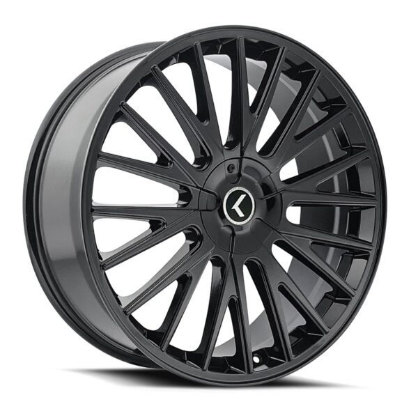 KRAZE DOUBLE DOWN KR185 GLOSS BLACK 17X8 5×112/5×120 38MM 74.1MM